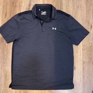 Under Armour Men's Dark Gray Polo Shirt